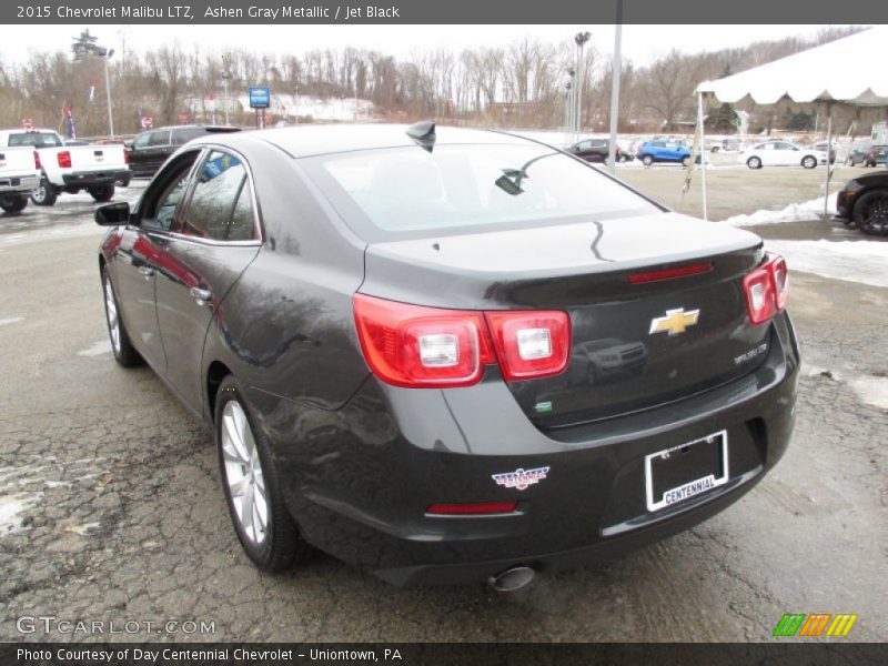 Ashen Gray Metallic / Jet Black 2015 Chevrolet Malibu LTZ
