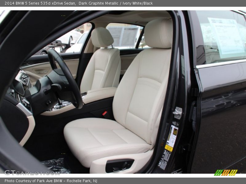 Front Seat of 2014 5 Series 535d xDrive Sedan