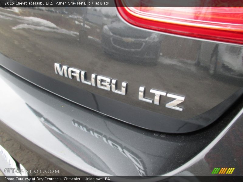 Ashen Gray Metallic / Jet Black 2015 Chevrolet Malibu LTZ