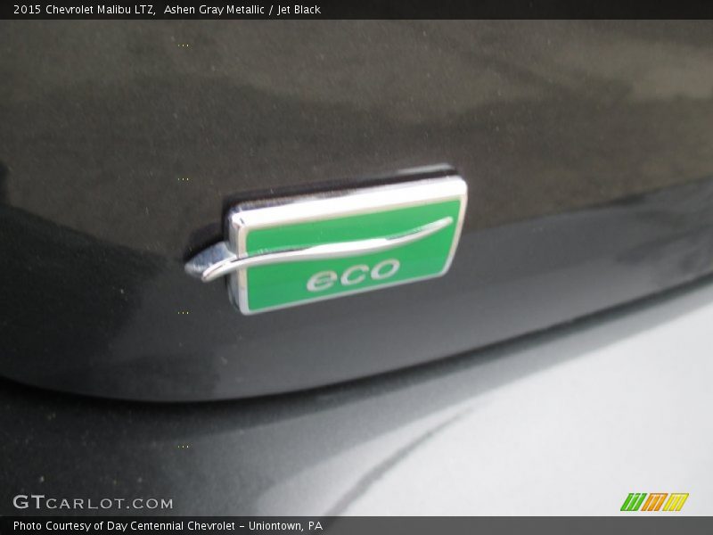 Ashen Gray Metallic / Jet Black 2015 Chevrolet Malibu LTZ