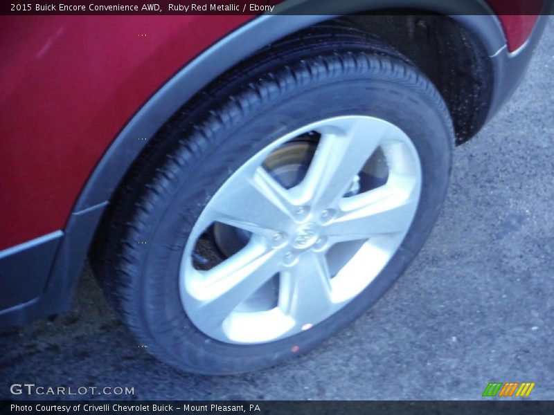 Ruby Red Metallic / Ebony 2015 Buick Encore Convenience AWD