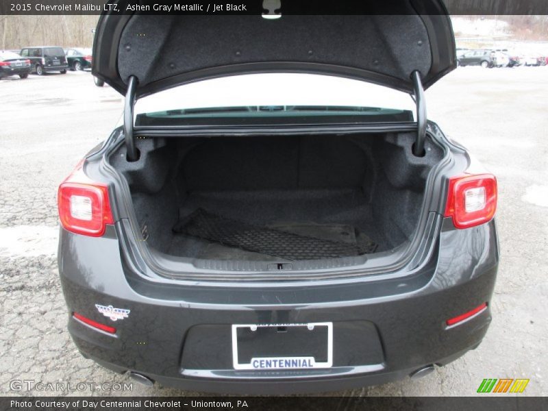 Ashen Gray Metallic / Jet Black 2015 Chevrolet Malibu LTZ