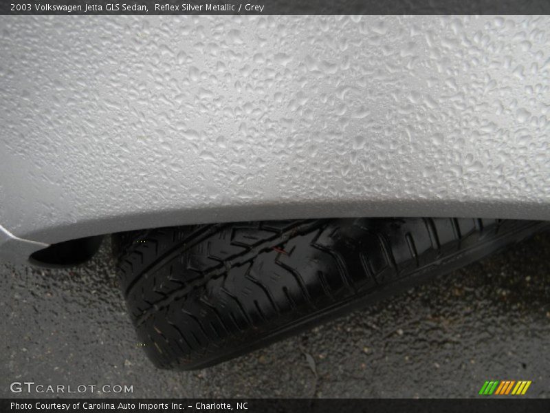 Reflex Silver Metallic / Grey 2003 Volkswagen Jetta GLS Sedan