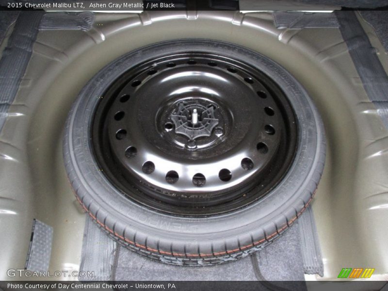 Ashen Gray Metallic / Jet Black 2015 Chevrolet Malibu LTZ