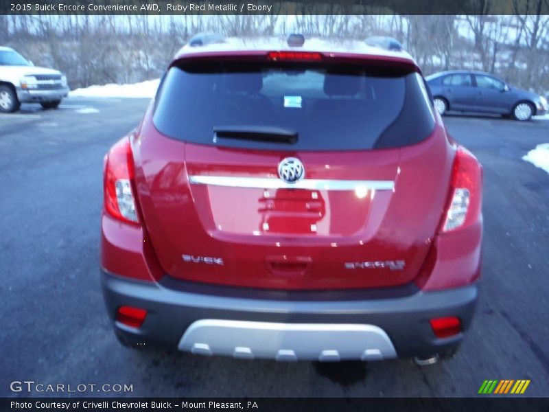 Ruby Red Metallic / Ebony 2015 Buick Encore Convenience AWD