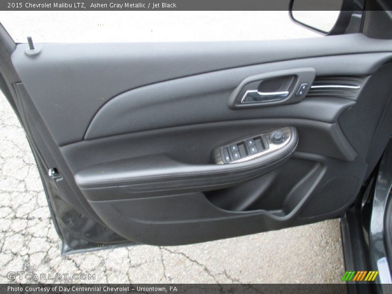 Ashen Gray Metallic / Jet Black 2015 Chevrolet Malibu LTZ
