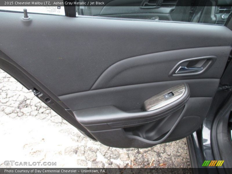 Ashen Gray Metallic / Jet Black 2015 Chevrolet Malibu LTZ