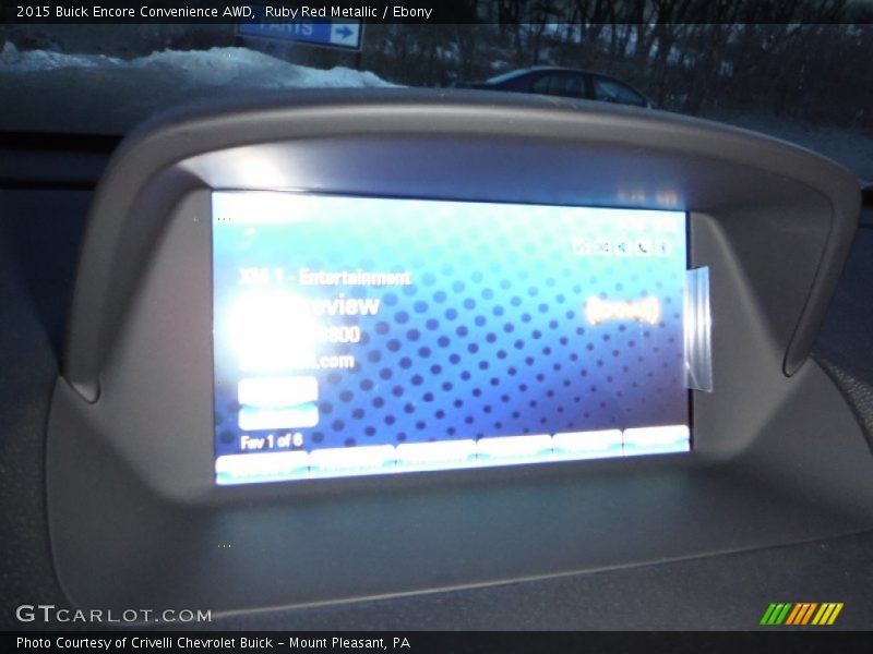 Ruby Red Metallic / Ebony 2015 Buick Encore Convenience AWD