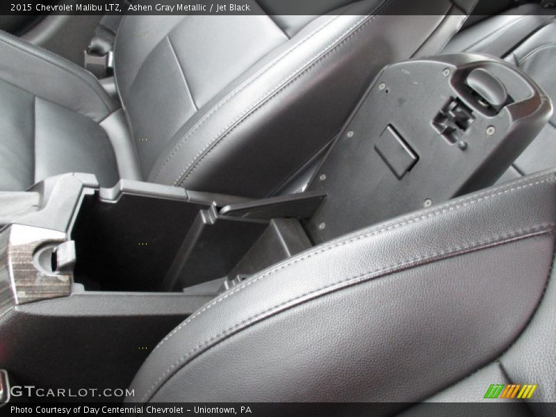 Ashen Gray Metallic / Jet Black 2015 Chevrolet Malibu LTZ
