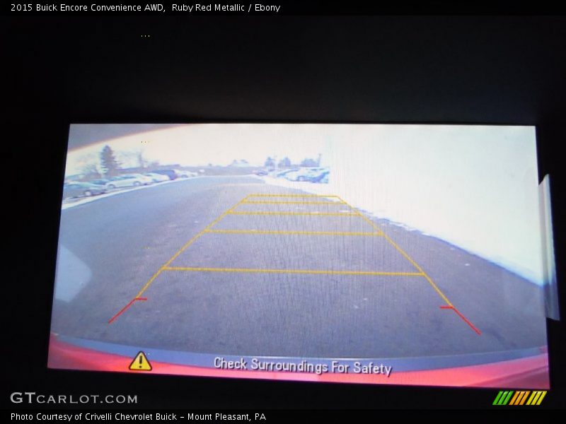Ruby Red Metallic / Ebony 2015 Buick Encore Convenience AWD