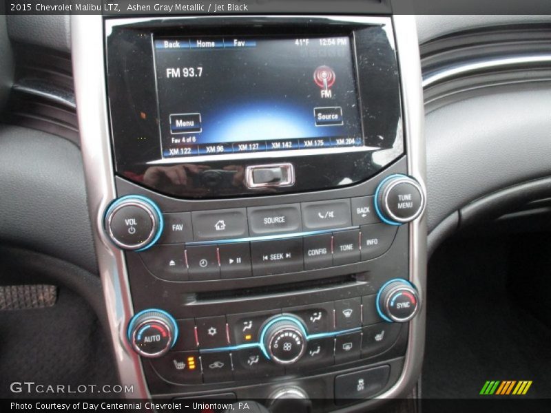 Ashen Gray Metallic / Jet Black 2015 Chevrolet Malibu LTZ