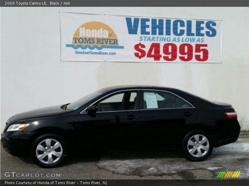 Black / Ash 2009 Toyota Camry LE