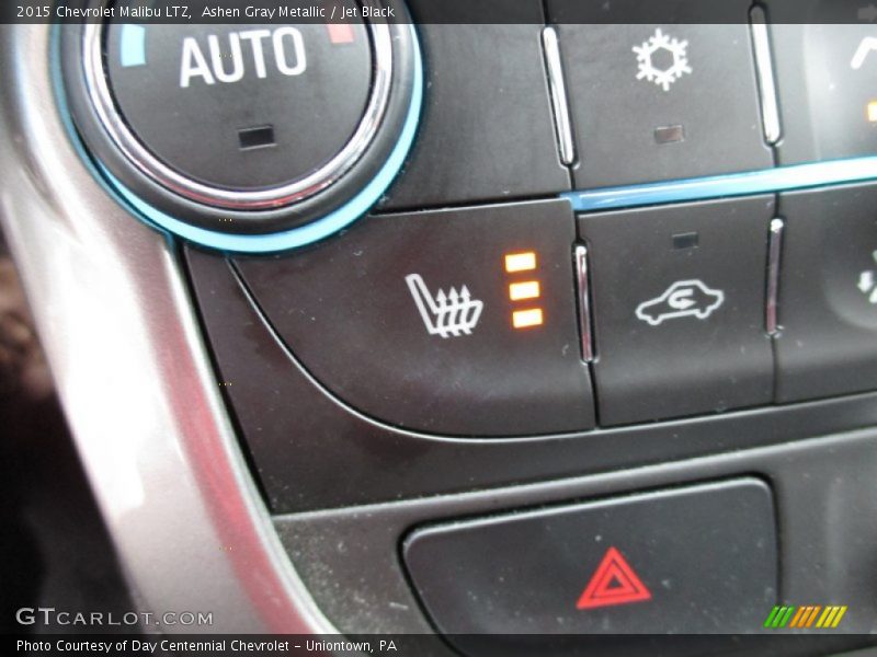 Ashen Gray Metallic / Jet Black 2015 Chevrolet Malibu LTZ