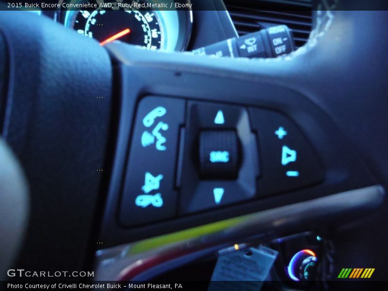 Ruby Red Metallic / Ebony 2015 Buick Encore Convenience AWD