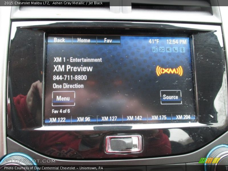 Ashen Gray Metallic / Jet Black 2015 Chevrolet Malibu LTZ