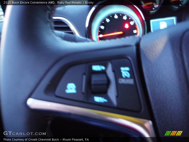 Ruby Red Metallic / Ebony 2015 Buick Encore Convenience AWD