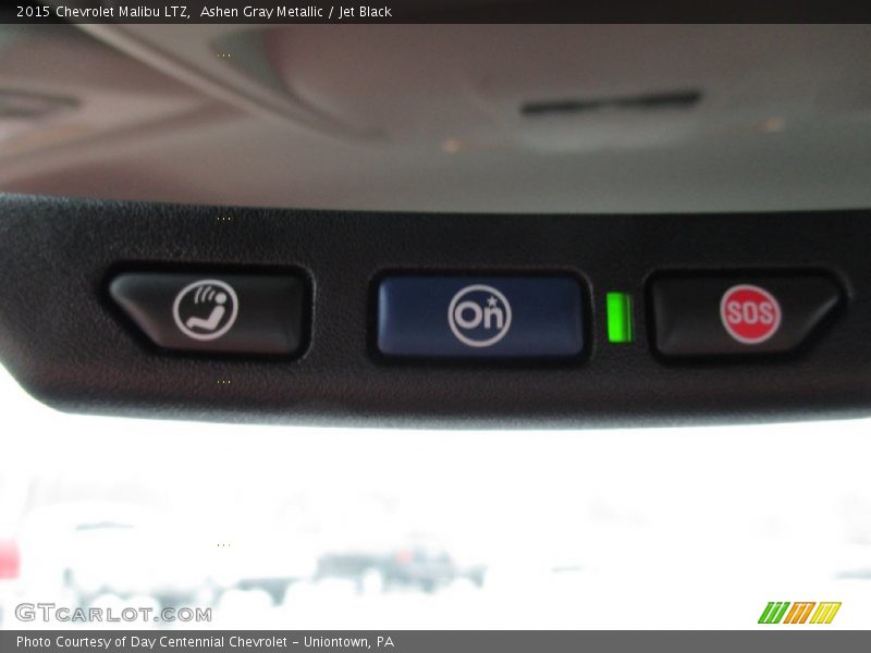 Ashen Gray Metallic / Jet Black 2015 Chevrolet Malibu LTZ