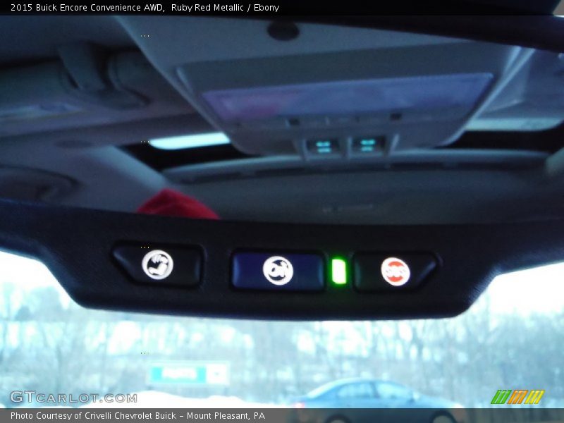 Ruby Red Metallic / Ebony 2015 Buick Encore Convenience AWD