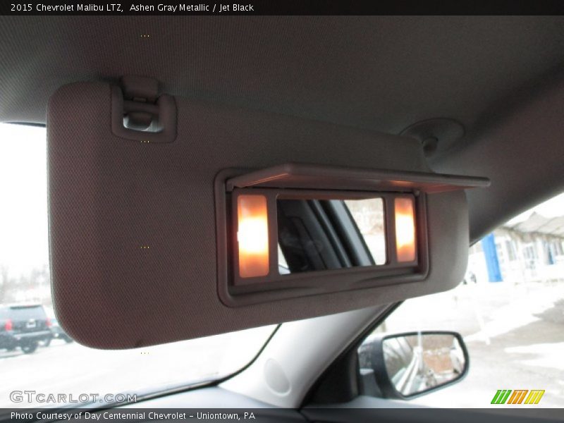 Ashen Gray Metallic / Jet Black 2015 Chevrolet Malibu LTZ