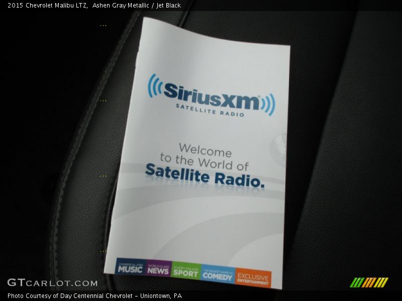 Ashen Gray Metallic / Jet Black 2015 Chevrolet Malibu LTZ
