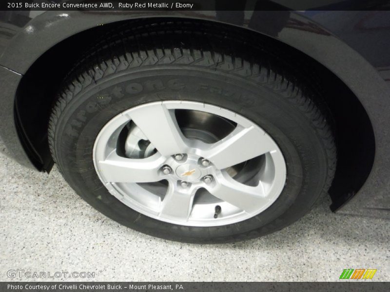 Ruby Red Metallic / Ebony 2015 Buick Encore Convenience AWD