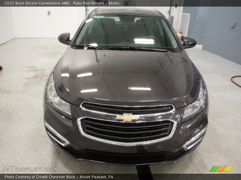 Ruby Red Metallic / Ebony 2015 Buick Encore Convenience AWD