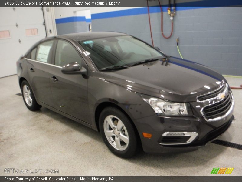 Ruby Red Metallic / Ebony 2015 Buick Encore Convenience AWD