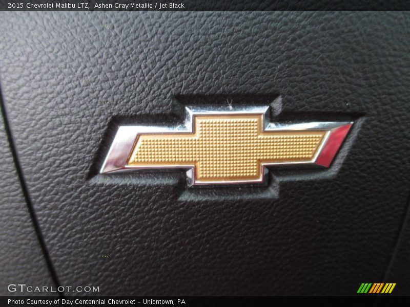 Ashen Gray Metallic / Jet Black 2015 Chevrolet Malibu LTZ