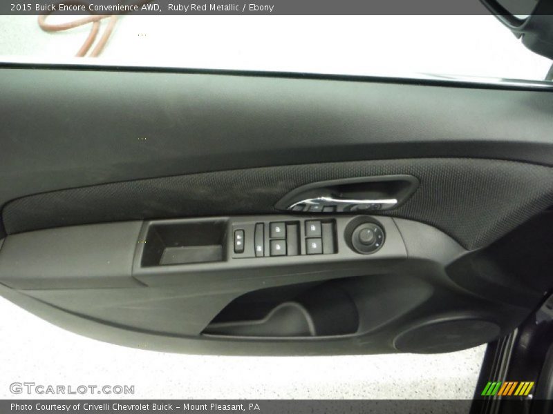 Ruby Red Metallic / Ebony 2015 Buick Encore Convenience AWD