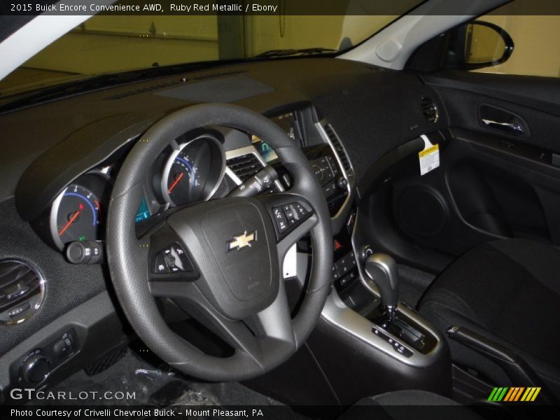 Ruby Red Metallic / Ebony 2015 Buick Encore Convenience AWD
