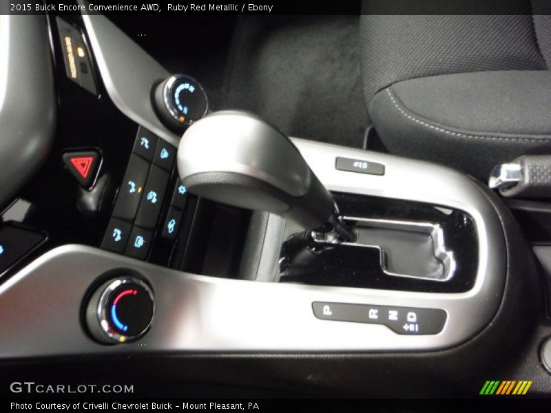 Ruby Red Metallic / Ebony 2015 Buick Encore Convenience AWD