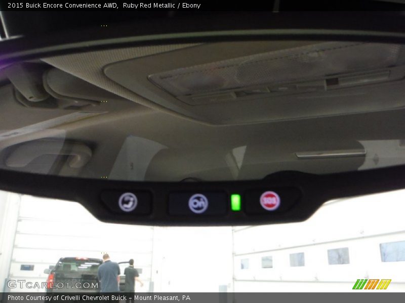Ruby Red Metallic / Ebony 2015 Buick Encore Convenience AWD