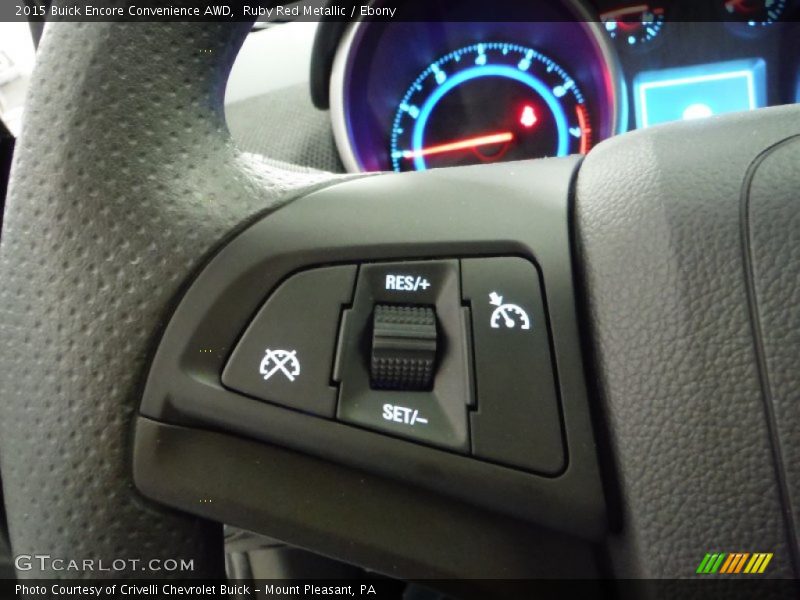 Ruby Red Metallic / Ebony 2015 Buick Encore Convenience AWD