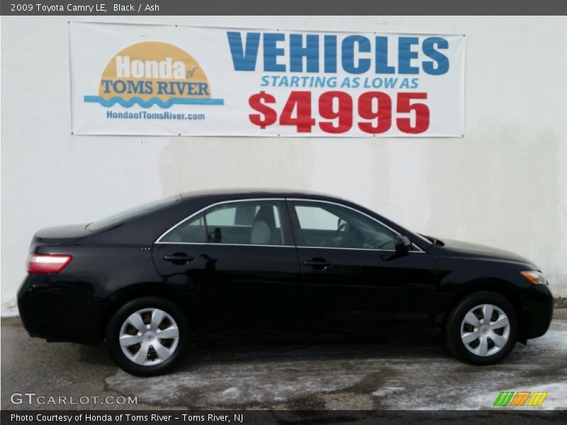 Black / Ash 2009 Toyota Camry LE