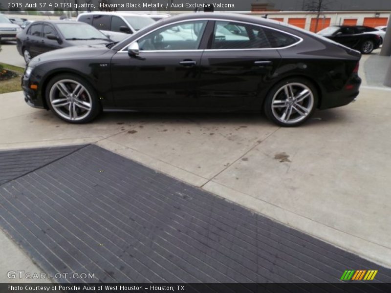 Havanna Black Metallic / Audi Exclusive Valcona 2015 Audi S7 4.0 TFSI quattro