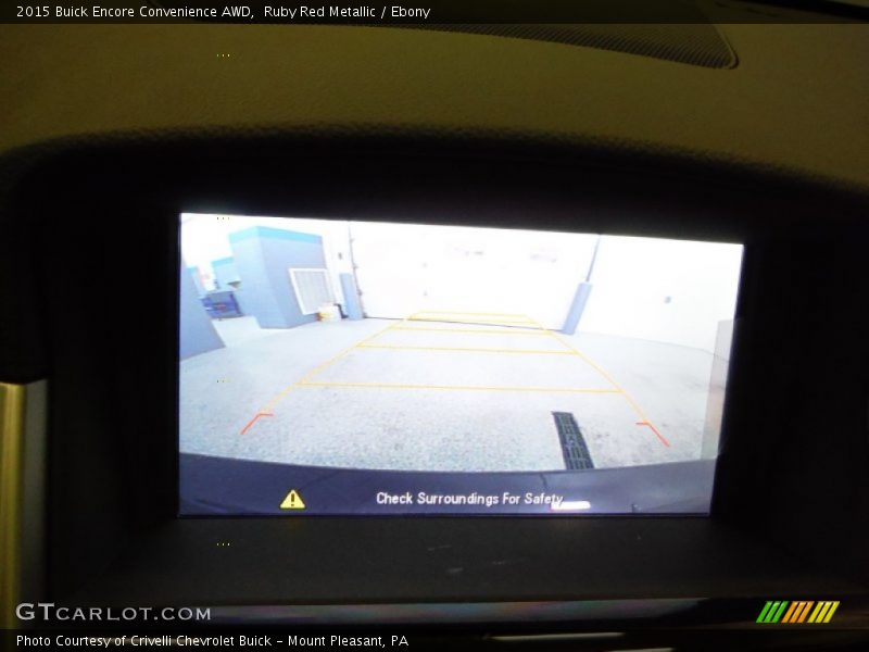 Ruby Red Metallic / Ebony 2015 Buick Encore Convenience AWD