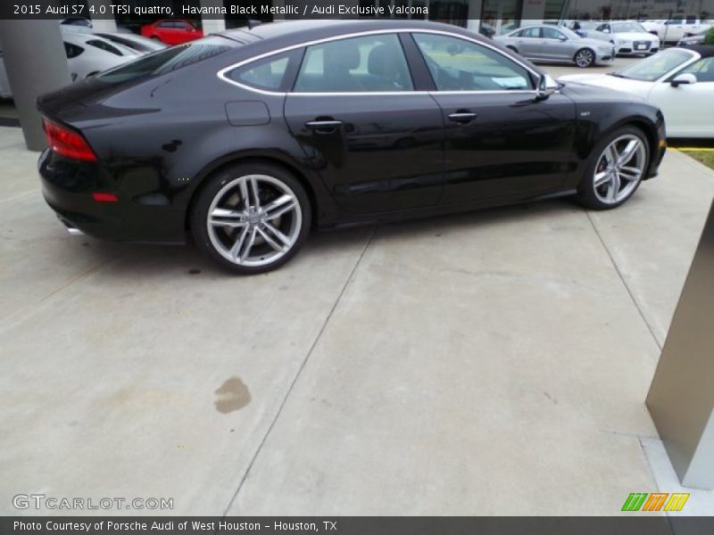 Havanna Black Metallic / Audi Exclusive Valcona 2015 Audi S7 4.0 TFSI quattro