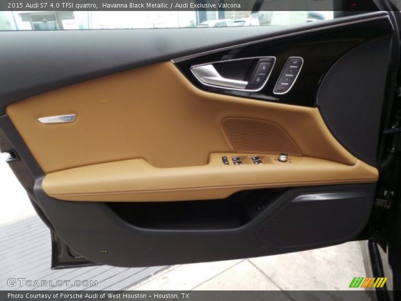 Havanna Black Metallic / Audi Exclusive Valcona 2015 Audi S7 4.0 TFSI quattro