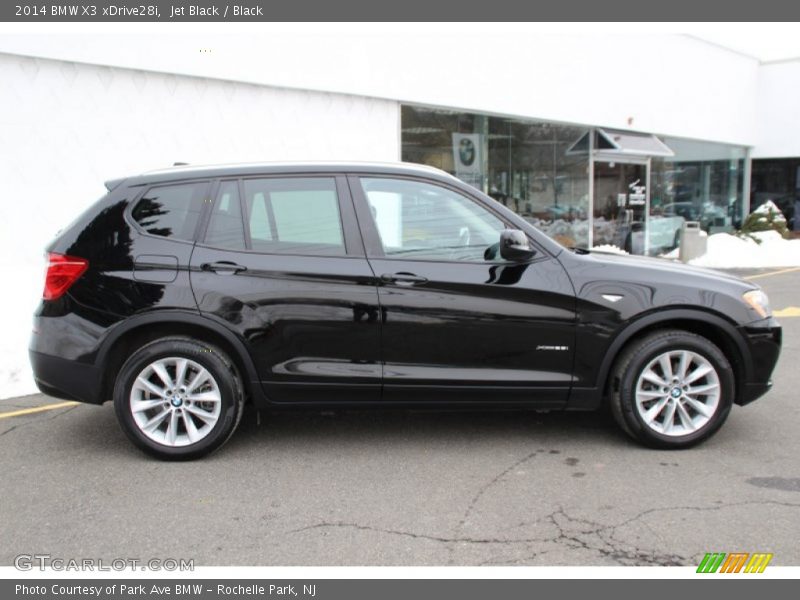 Jet Black / Black 2014 BMW X3 xDrive28i