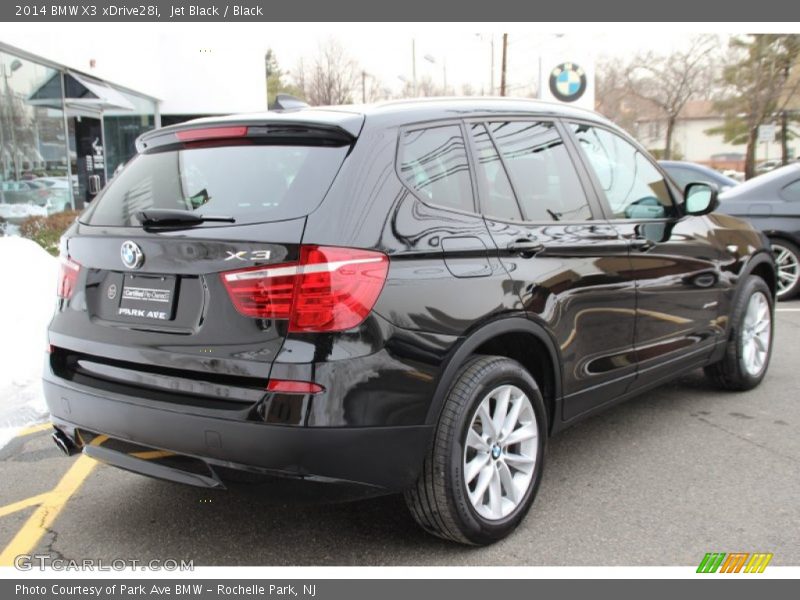 Jet Black / Black 2014 BMW X3 xDrive28i