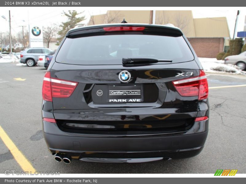 Jet Black / Black 2014 BMW X3 xDrive28i