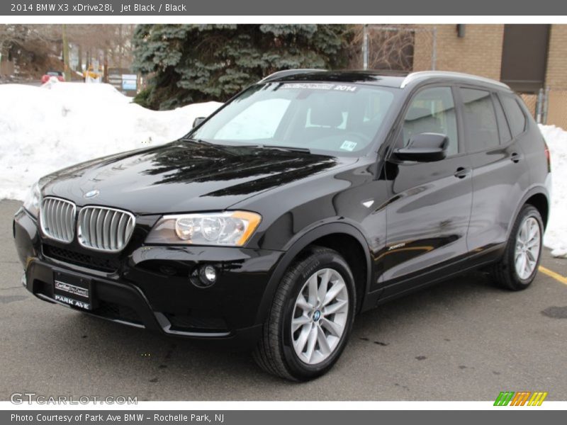 Jet Black / Black 2014 BMW X3 xDrive28i