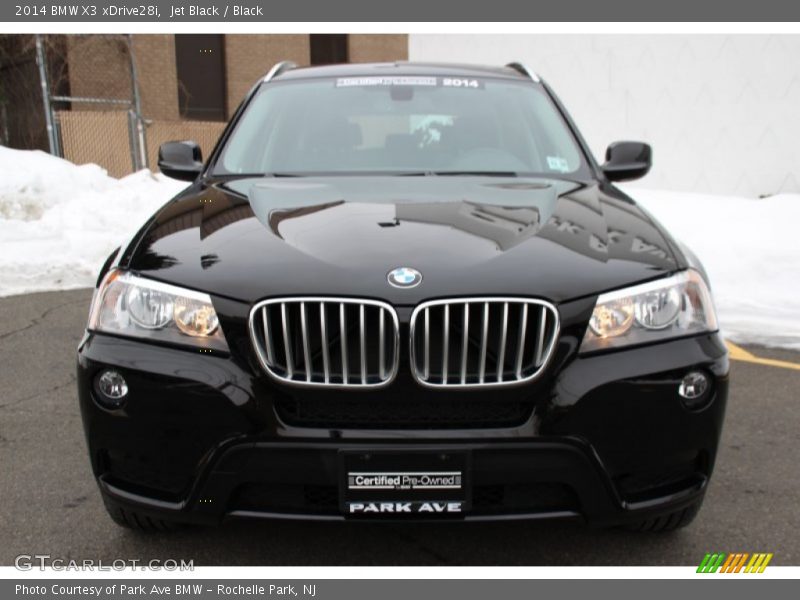 Jet Black / Black 2014 BMW X3 xDrive28i