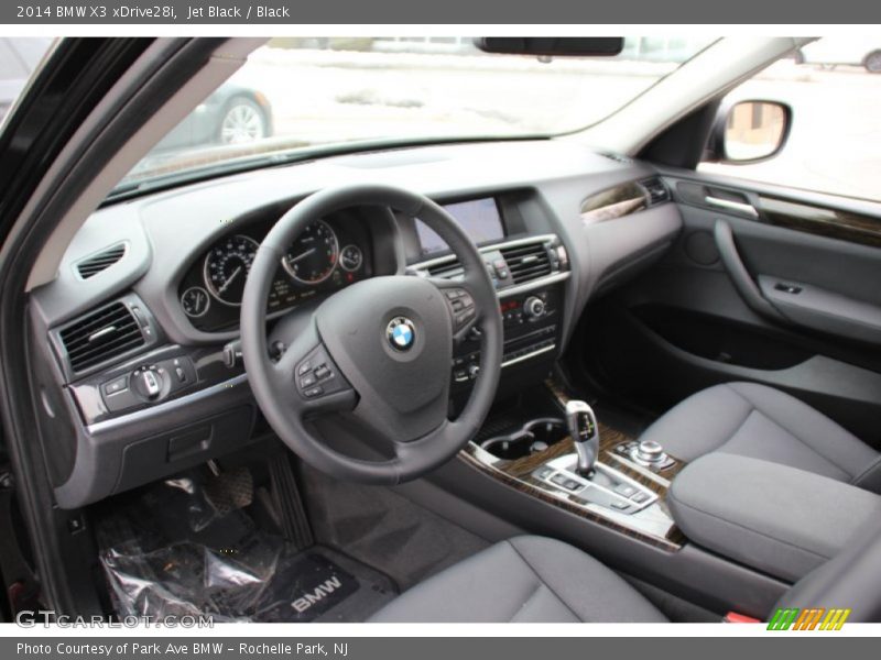 Jet Black / Black 2014 BMW X3 xDrive28i