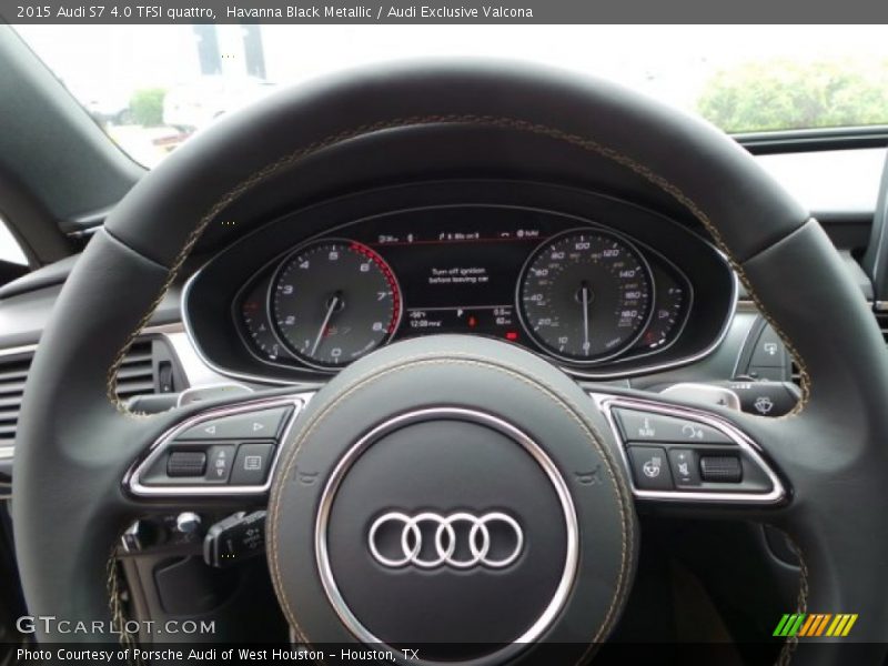 Havanna Black Metallic / Audi Exclusive Valcona 2015 Audi S7 4.0 TFSI quattro