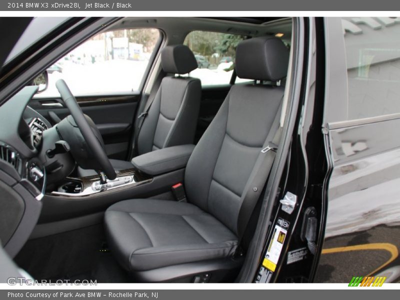 Jet Black / Black 2014 BMW X3 xDrive28i