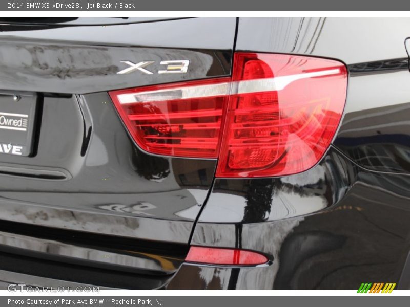 Jet Black / Black 2014 BMW X3 xDrive28i