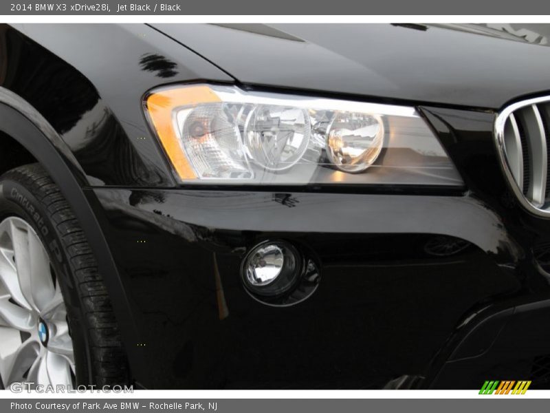 Jet Black / Black 2014 BMW X3 xDrive28i