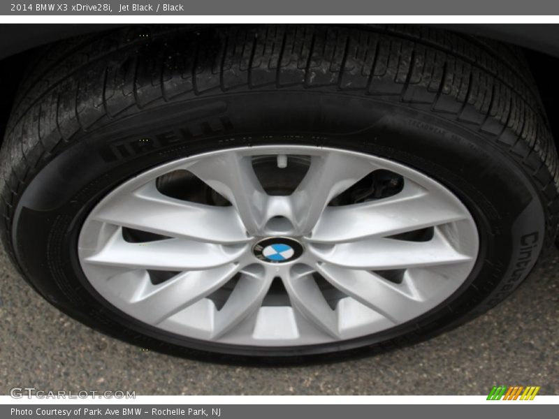 Jet Black / Black 2014 BMW X3 xDrive28i