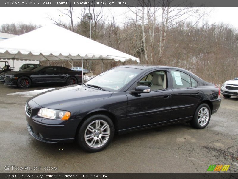 Barents Blue Metallic / Taupe/Light Taupe 2007 Volvo S60 2.5T AWD